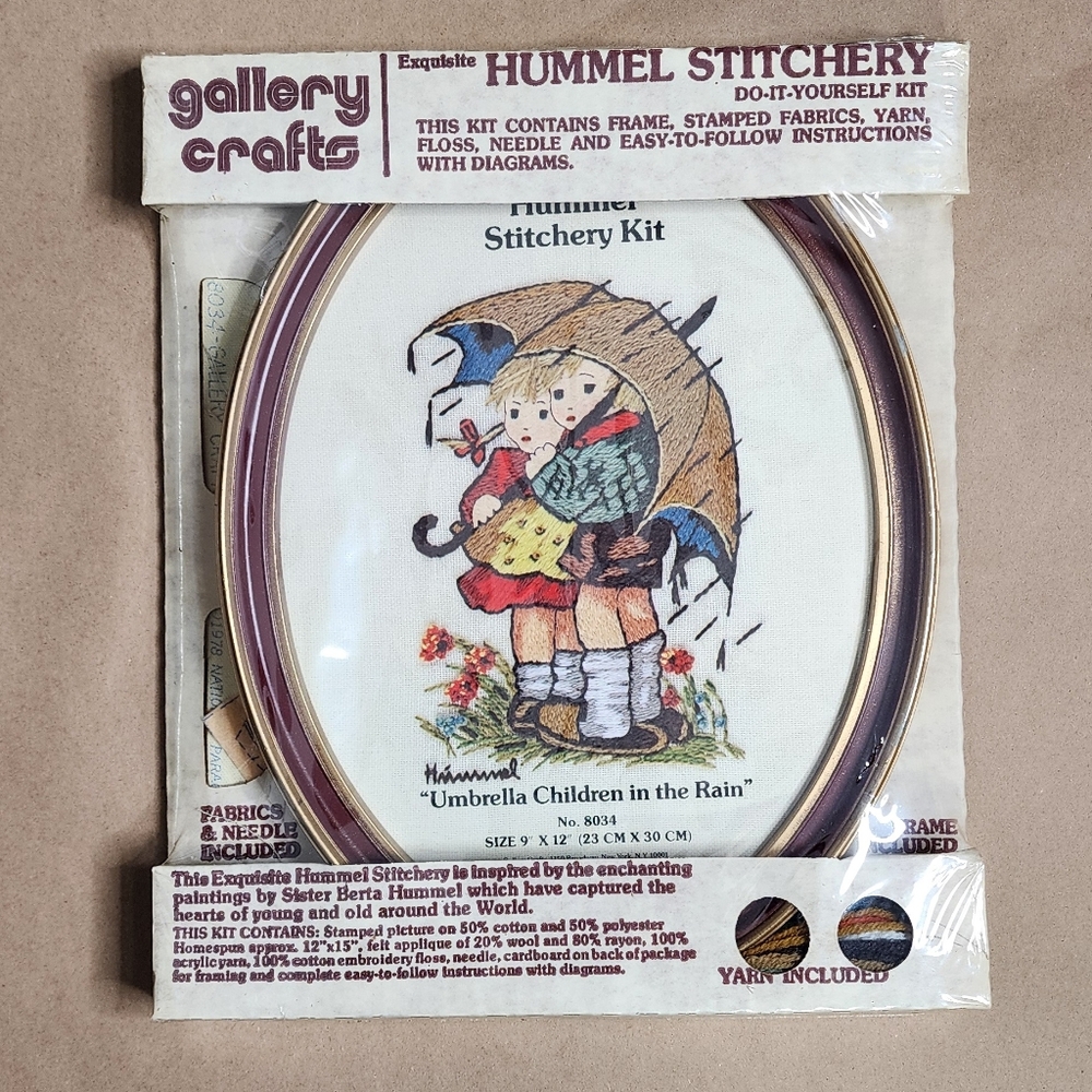Hummel Stitchery Kit Vintage